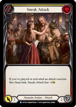 Sneak Attack (Yellow) (OUT019)