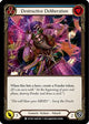 Destructive Deliberation (Blue) (OUT206)  Rainbow Foil