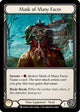Mask of Many Faces (OUT049)  Rainbow Foil