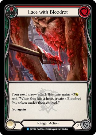 Lace with Bloodrot (Red) (OUT112)