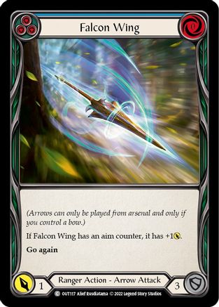 Falcon Wing (Blue) (OUT117)