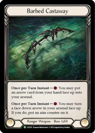 Barbed Castaway - LGS129 (LGS129)  Cold Foil