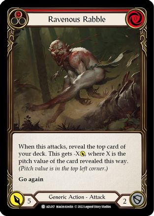 Ravenous Rabble (Red) (AZL017)