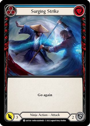 Surging Strike (Blue) (KAT024)