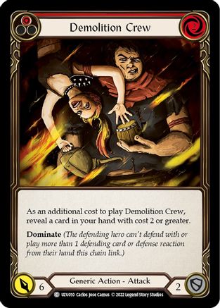Demolition Crew (Red) (UZU010)