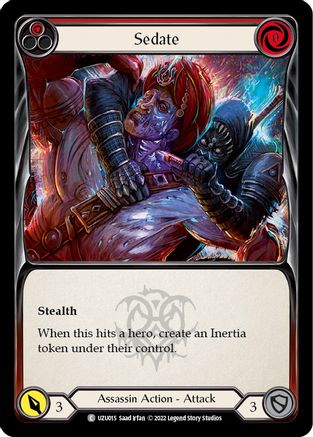 Sedate (Red) (UZU015)