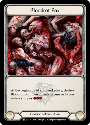 Bloodrot Pox // Frailty - LGS125 (LGS125)  Cold Foil