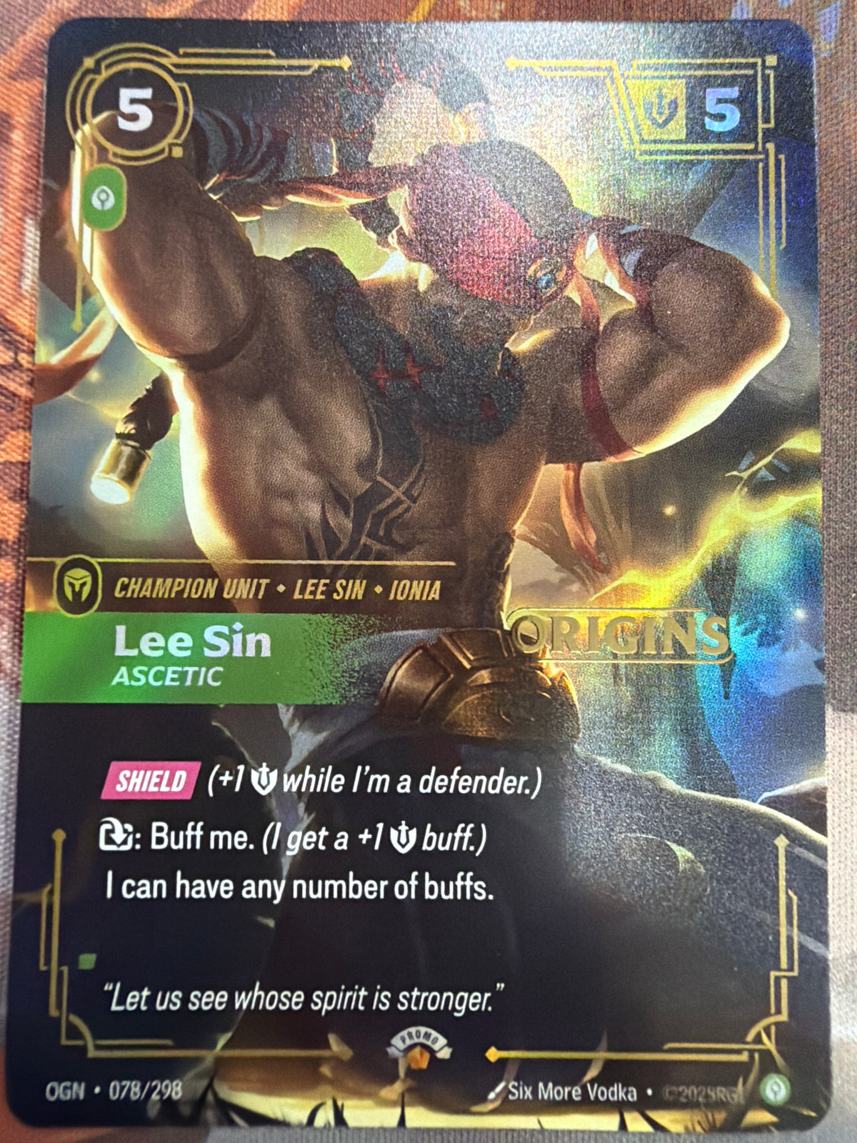 Lee Sin Ascetic Promo