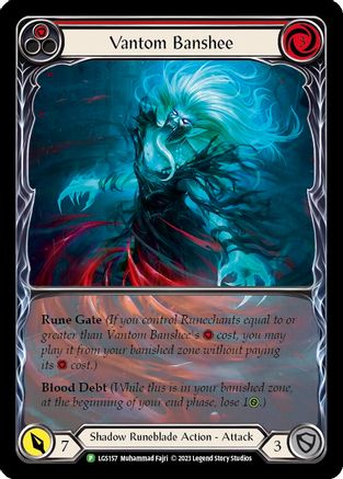 Vantom Banshee (Red) (Extended Art) - LGS157 (LGS157)  Rainbow Foil