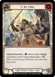 V for Valor (Red) (DTD060)  Rainbow Foil