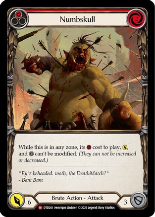 Numbskull (DTD201)  Rainbow Foil