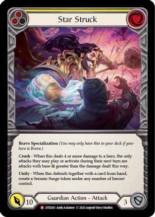 Star Struck (DTD203)  Rainbow Foil