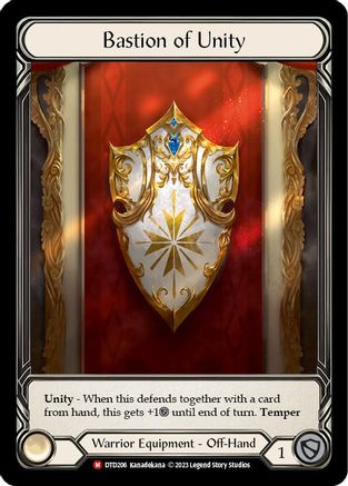 Bastion of Unity (DTD206)  Cold Foil