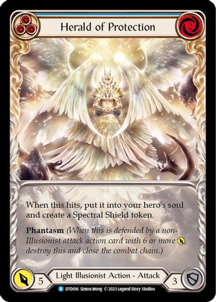 Herald of Protection (Blue) (DTD016)