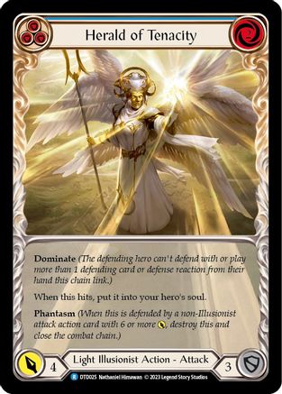 Herald of Tenacity (Blue) (DTD025)