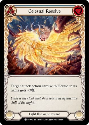 Celestial Resolve (Blue) (DTD043)