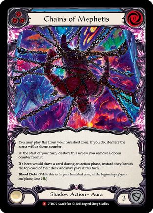 Chains of Mephetis (DTD170)  Rainbow Foil