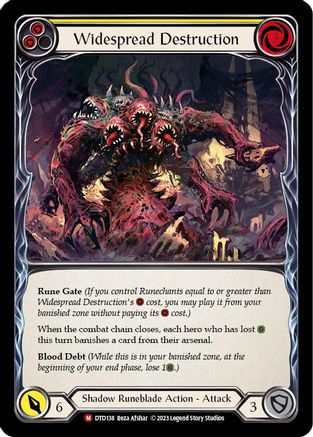 Widespread Destruction (DTD138)