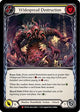 Widespread Destruction (DTD138)  Rainbow Foil