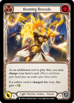 Beaming Bravado (Blue) (DTD059)
