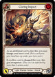 Glaring Impact (Yellow) (DTD064)  Rainbow Foil