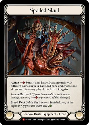 Spoiled Skull (DTD106)