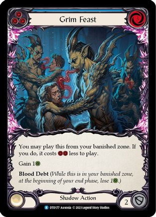 Grim Feast (Blue) (DTD177)