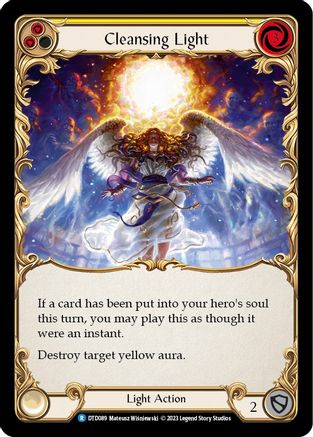 Cleansing Light (Yellow) (DTD089)  Rainbow Foil