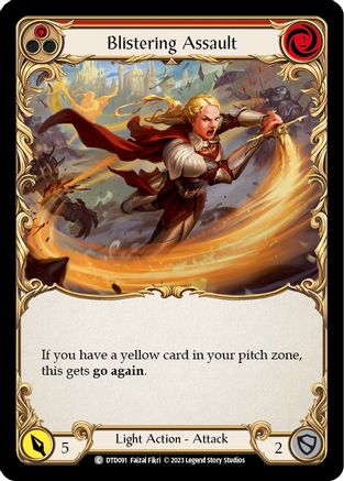 Blistering Assault (Red) (DTD091)