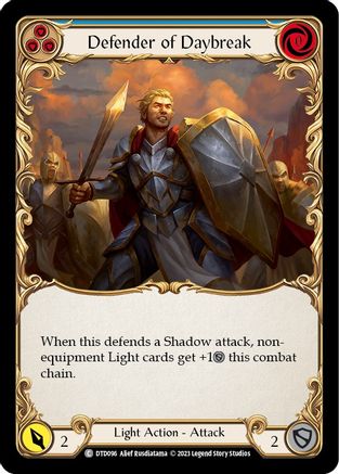 Defender of Daybreak (Blue) (DTD096)
