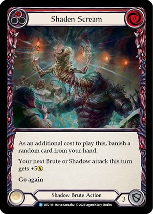 Shaden Scream (Red) (DTD118)