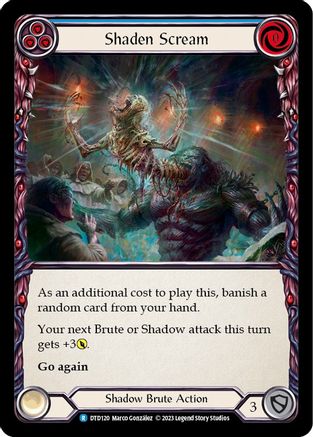 Shaden Scream (Blue) (DTD120)