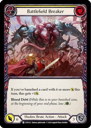Battlefield Breaker (Yellow) (DTD122)