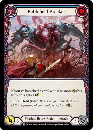 Battlefield Breaker (Blue) (DTD123)