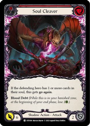 Soul Cleaver (Red) (DTD184)