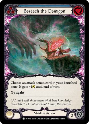 Beseech the Demigon (Blue) (DTD189)