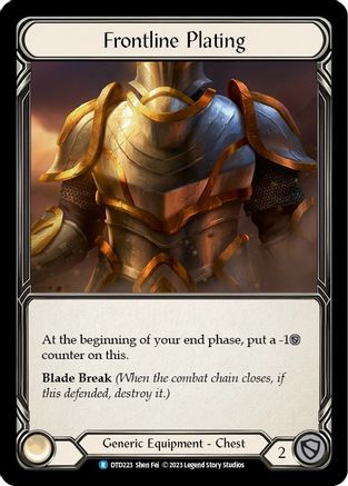 Frontline Plating (DTD223)