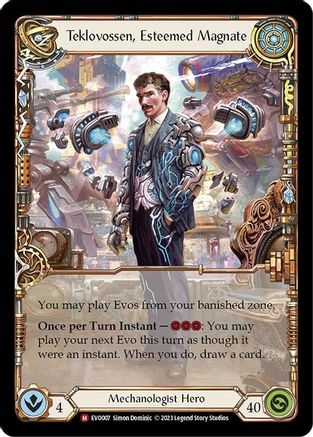Teklovossen, Esteemed Magnate (EVO007)
