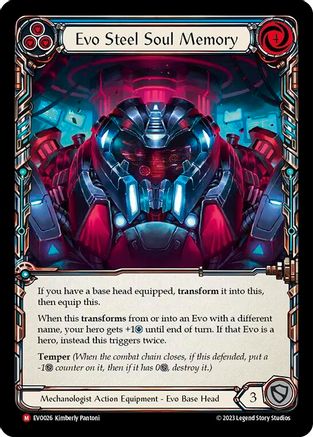 Evo Steel Soul Memory (EVO026)