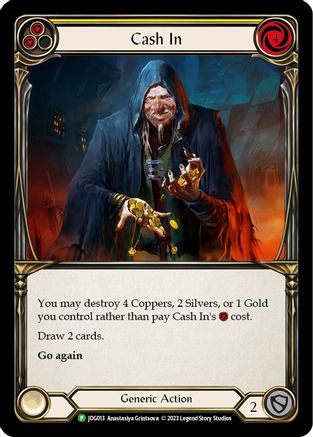 Cash In - JDG013 (JDG013)  Cold Foil