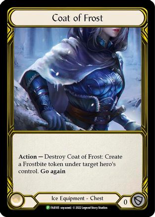 Coat of Frost (Golden) - FAB105 (FAB105)  Cold Foil