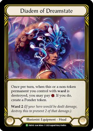 Diadem of Dreamstate (Golden) - FAB143 (FAB143)  Cold Foil