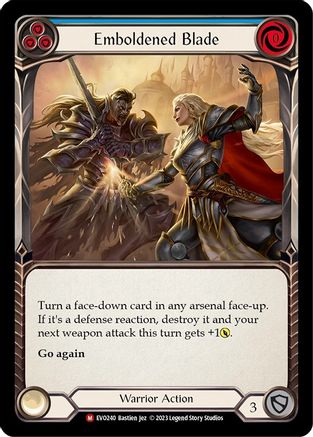 Emboldened Blade (EVO240)  Rainbow Foil