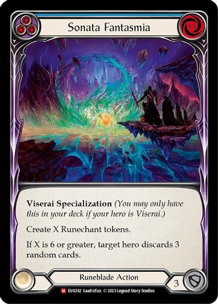 Sonata Fantasmia (EVO242)  Rainbow Foil