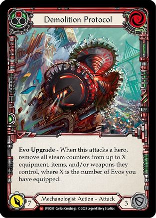 Demolition Protocol (EVO057)  Rainbow Foil