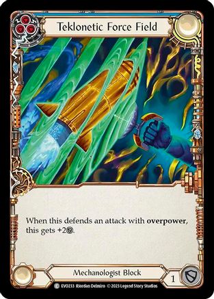 Teklonetic Force Field (Blue) (EVO233)