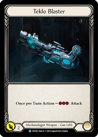 Teklo Blaster (TCC002)  Cold Foil