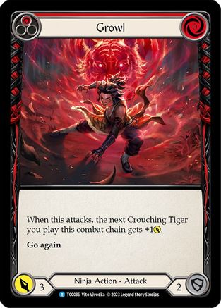 Growl (Red) (TCC086)