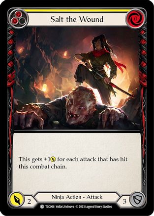 Salt the Wound (Yellow) (TCC096)