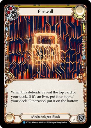 Firewall (Yellow) (TCC022)